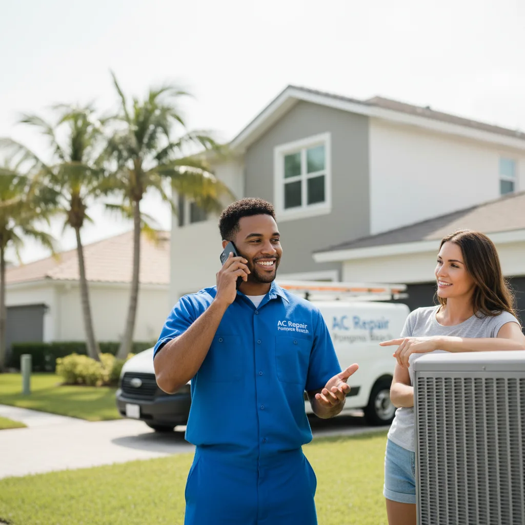 AC Repair Pompano Beach customer support in Scotrun